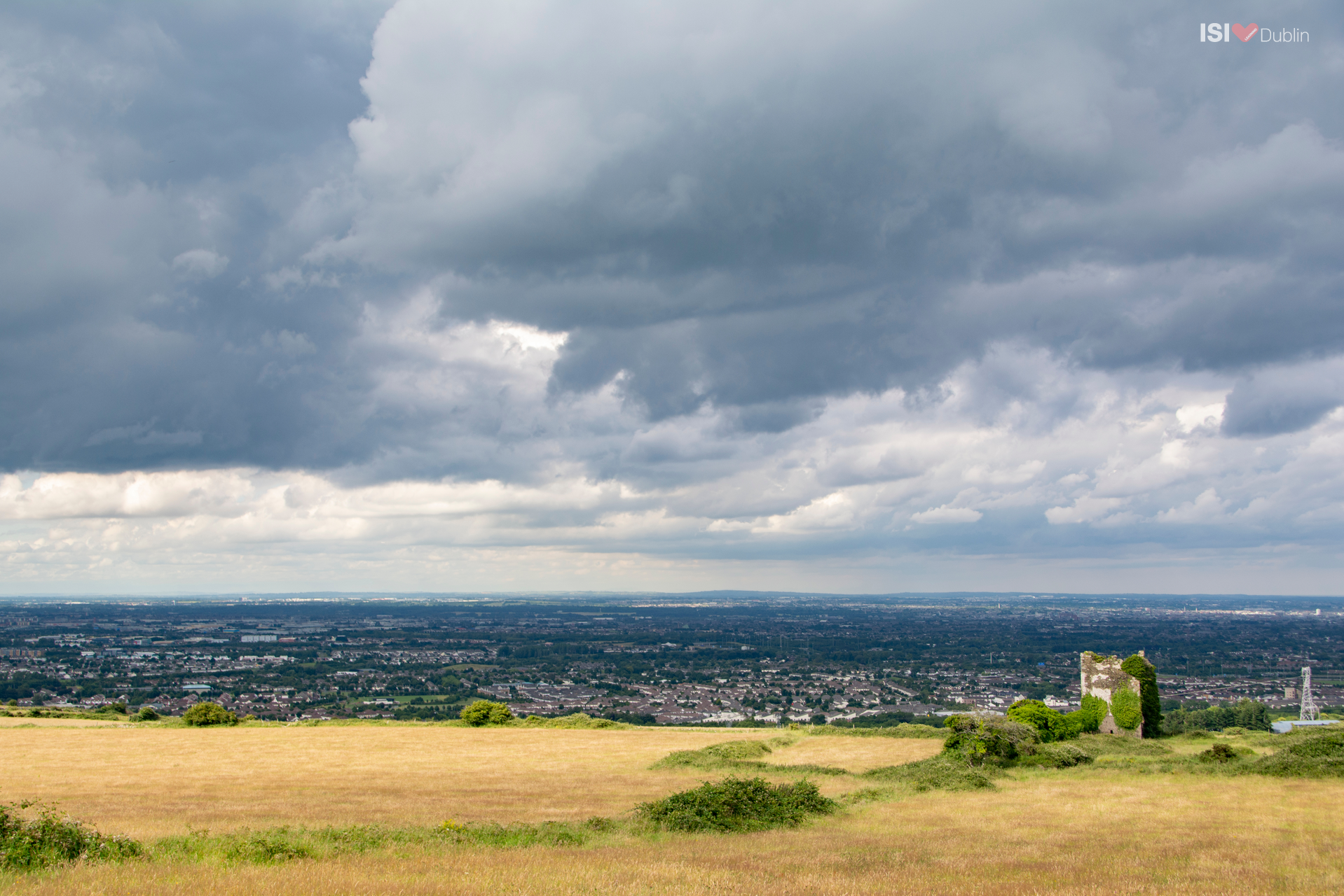 View of Dublin from the Hellfire Club
