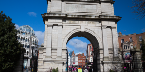 Fusilier's Arch in St. Stephen's Green