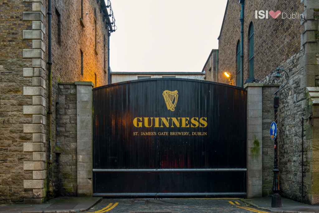 Exterior of the Guinness Storehouse