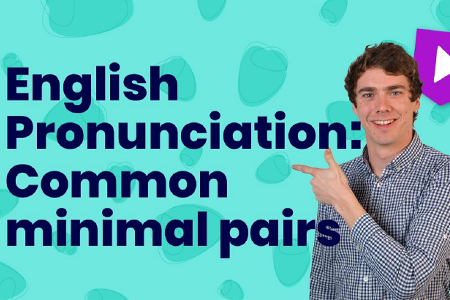 Pronunciación inglesa: Pares mínimos comunes