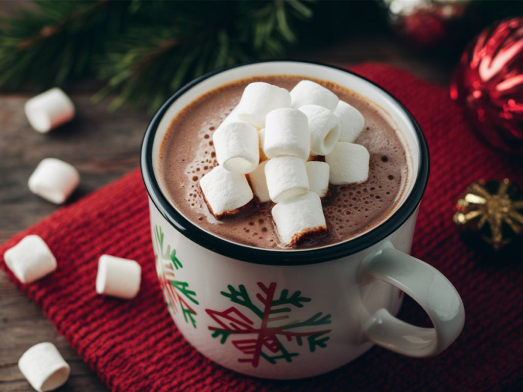 cozy hot chocolate