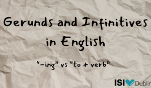 Gerunds and Infinitives in English
