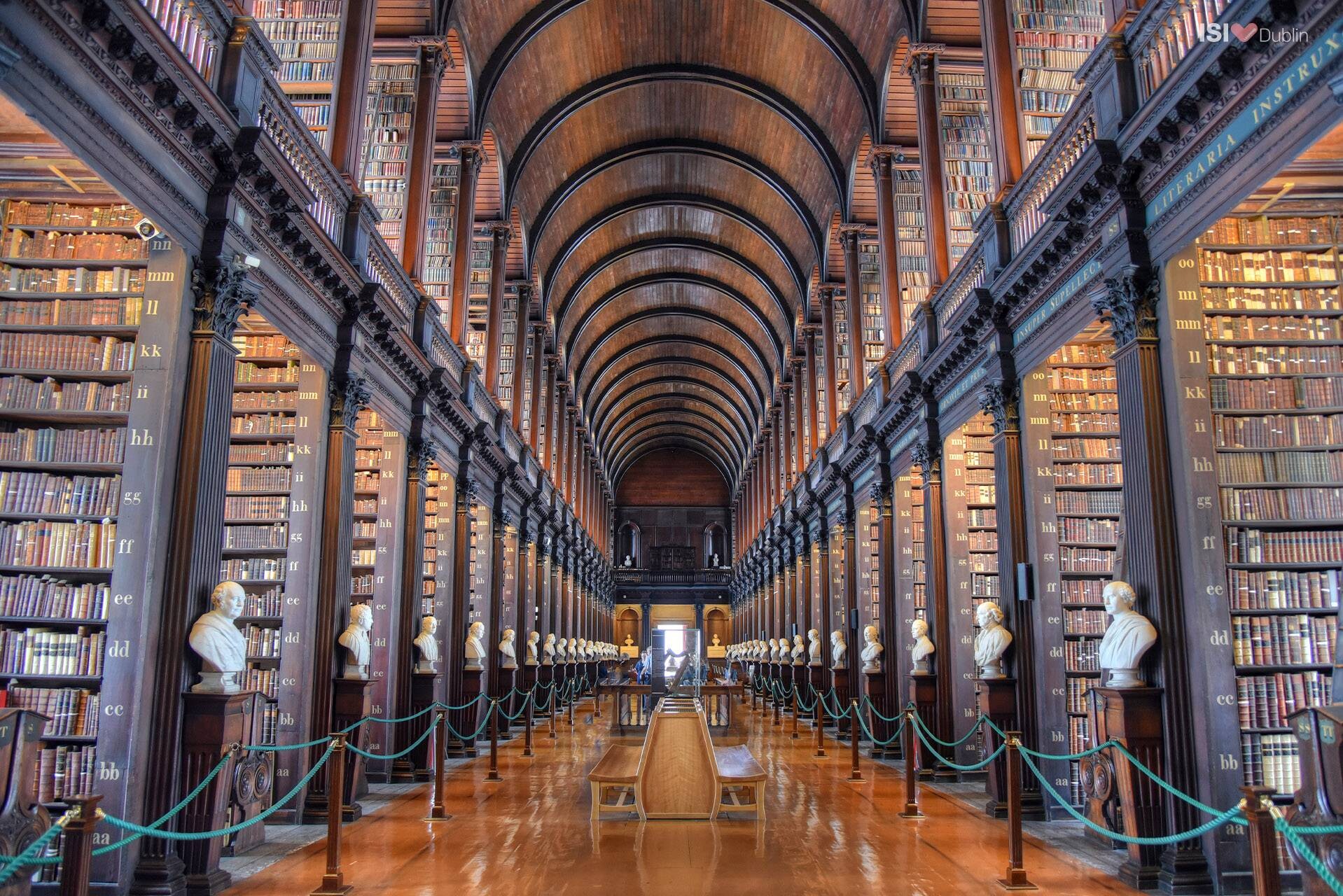 Trinity College Library, Dublin. Trinity College Library, Dublin.